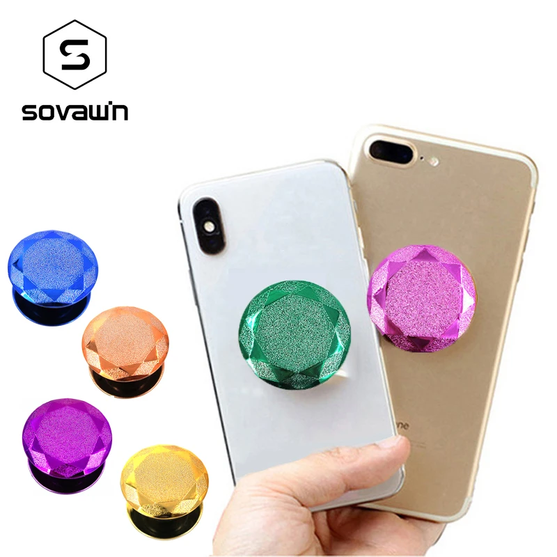 

Finger Ring Phone Holder Stand Air Bag 360 Degree Rotation Expanding phone Stand Bracket Scrub Universal for Samsung for Xiaomi