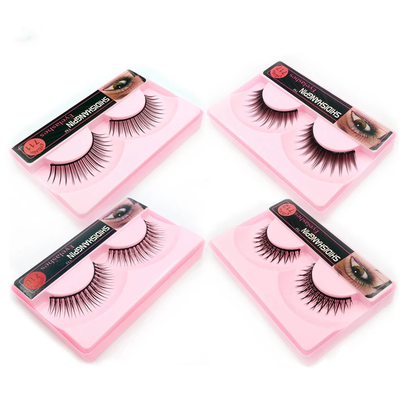 

YSDO 1 pair eyelashes natural long false eyelashes makeup lashes 3D mink eyelashes wispy lashes dramatic fluffy fake eyelashes