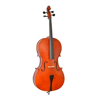 Alta qualidade artesanal instrumentos de cordas violoncelo portátil fosco/bruto violoncelo para adultos crianças iniciante 4/4 violoncelo