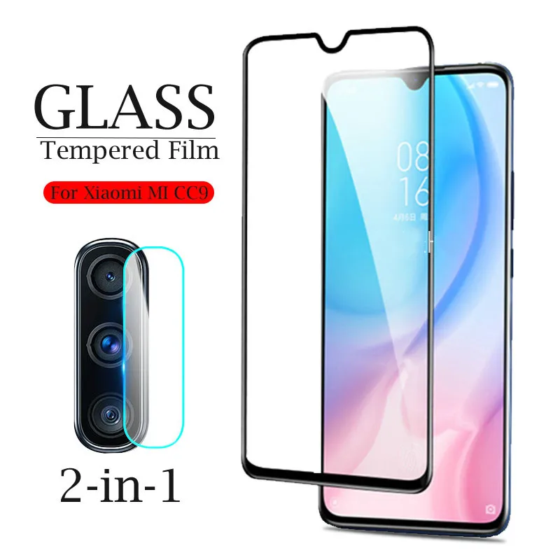 

2 in 1 Back Camera Lens Tempered Glass For Xiaomi Mi CC9 CC9E A3 Lite 9SE 8Lite Redmi 7 Note 6 5 Pro 6A Screen Protective Film
