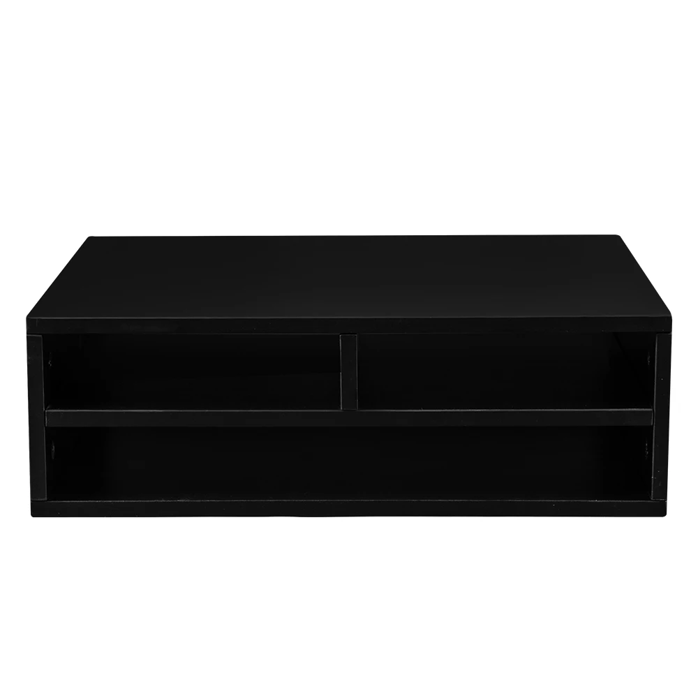  Monitor Printer Storage Box Stand Computer Riser With Storage Workspace Desk Organizers Dust-Proof 
