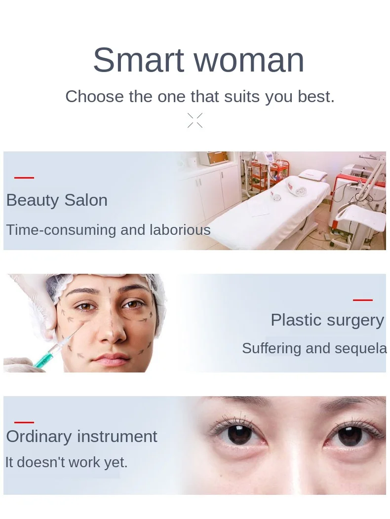 Terapia de Luz Cuidados com os Olhos Portátil Elétrica Aquecida Vibração Olho Beleza Massagem Caneta Rugas Remover Massageador Vermelha Ferramenta Alívio Fadiga 20 Cheap Utensílios de cuidado facial