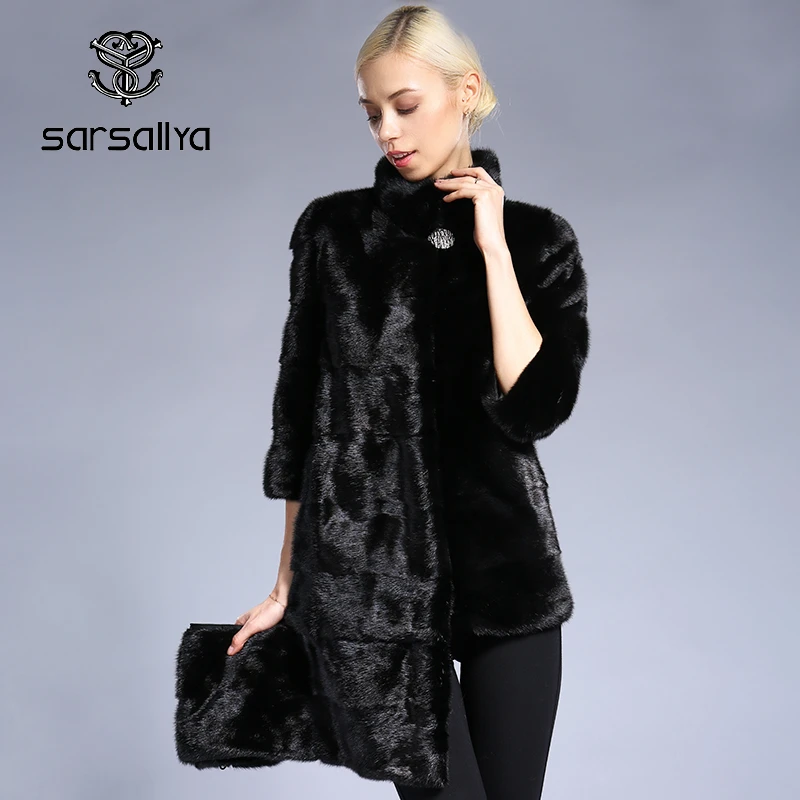 Mink Coats Women Natural Fur Coats Real Mink Fur