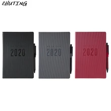 Agenda планировщик Органайзер А5 ежедневный Еженедельный блокнот руководство путешествия блокнот ручка