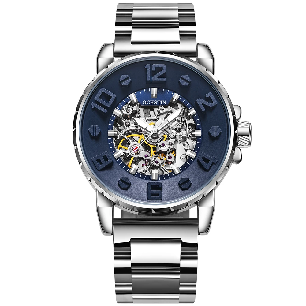 2023 New Fashion Automatic Watch Male OCHSTIN Top Brand Luxury Men Mechanical Wristwatches Waterproof Watches For Man Date Clock