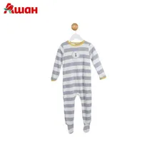 Комбинезон бело-серый «Wild baby» In Extenso