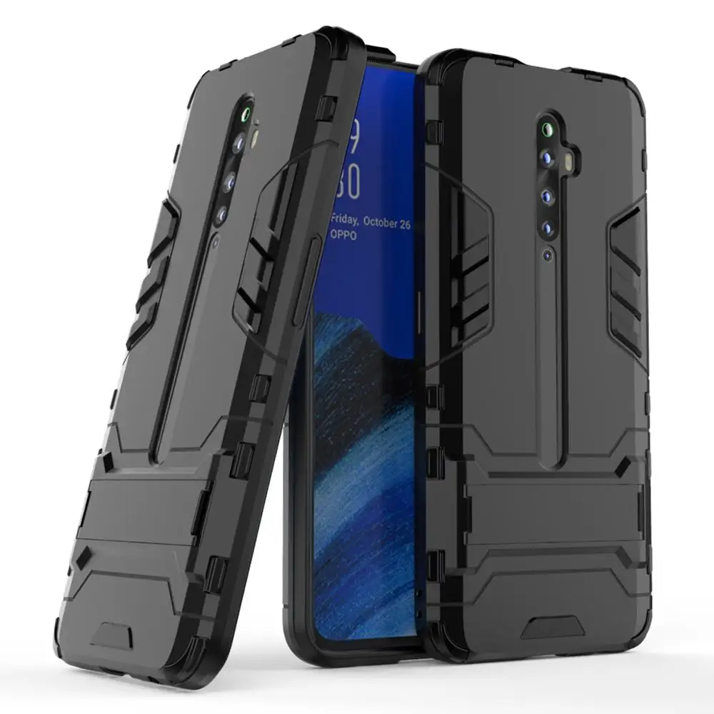 For Cover Oppo Reno 2Z Case 2F Shockproof Rubber Silicone Armor Hard Back Phone Reno2 Z Reno2Z Protective |