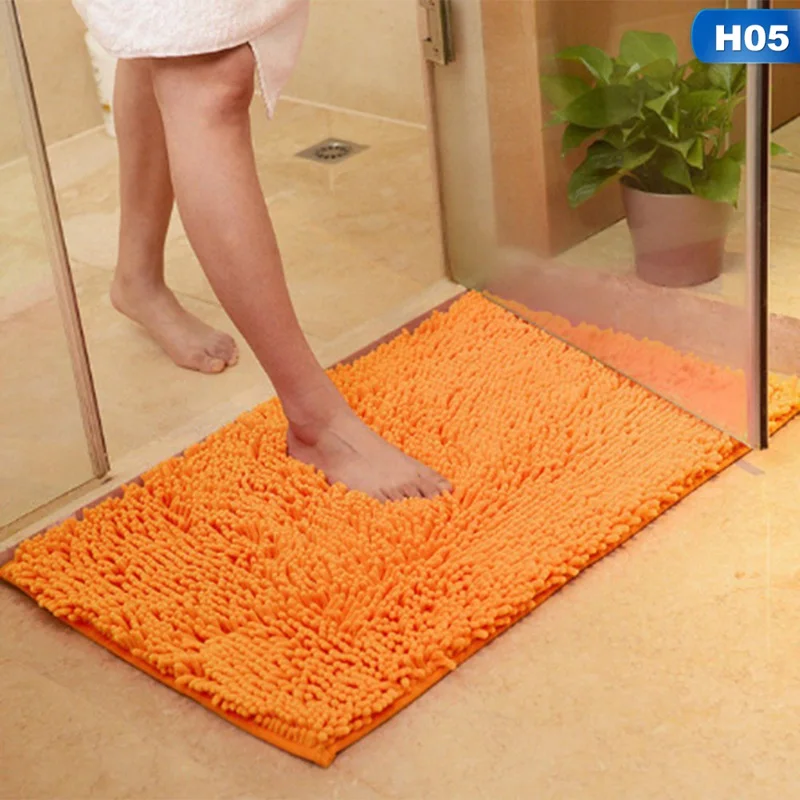 Нескользящие дверные коврики 40x60 см для гостиной, напольный коврик для спальни, коврик для ног, декор для комнаты, коврик для ванной комнаты, водопоглощающий коврик - Цвет: H05