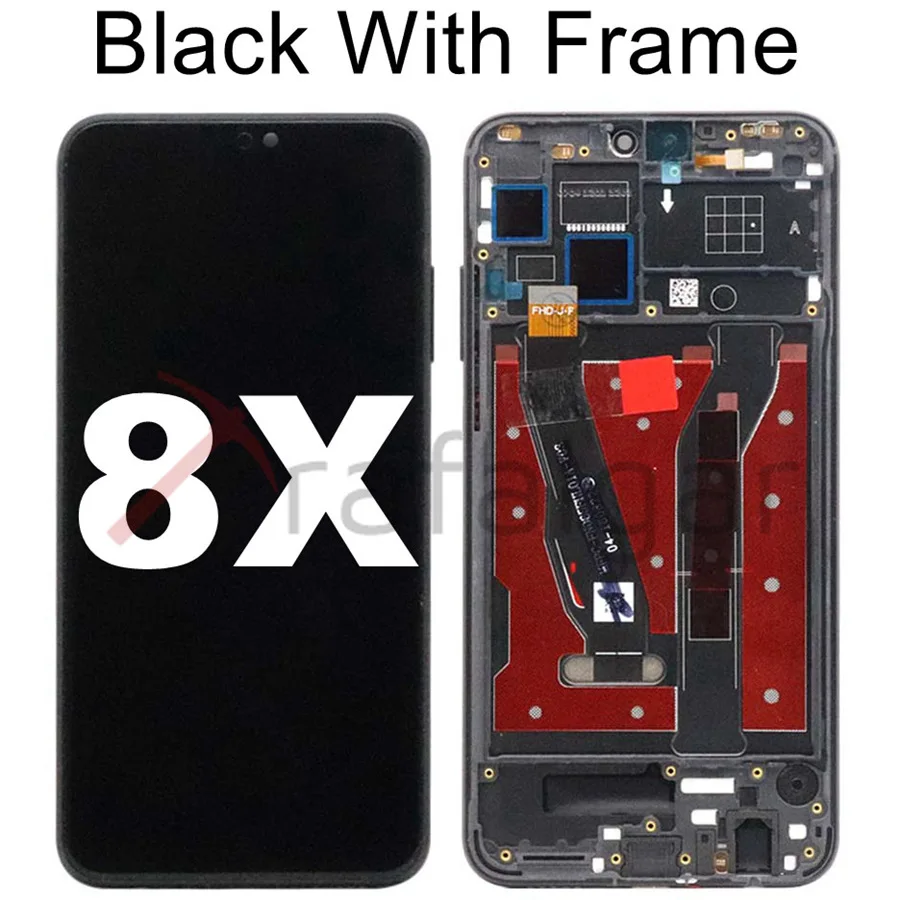 Трафальгар дисплей для HUAWEI Honor 8X ЖК JSN L21 L22 сенсорный экран MAX с рамкой заменить ARE