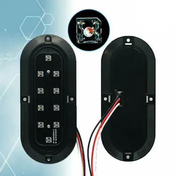 

12V Reverse Light Reverse Light 10 LED White 6\" Oval For Truck Trailer