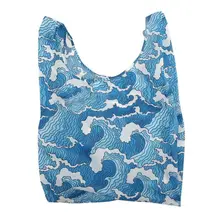 Новая женская модная складная Удобная хозяйственная сумка, многоразовая сумка, повседневные сумки для хранения