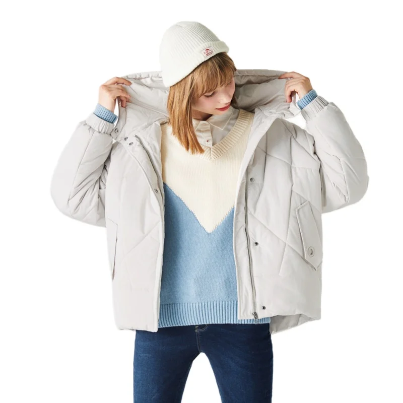 Куртка SEMIR женская короткая хлопковая в Корейском стиле свободная верхняя одежда