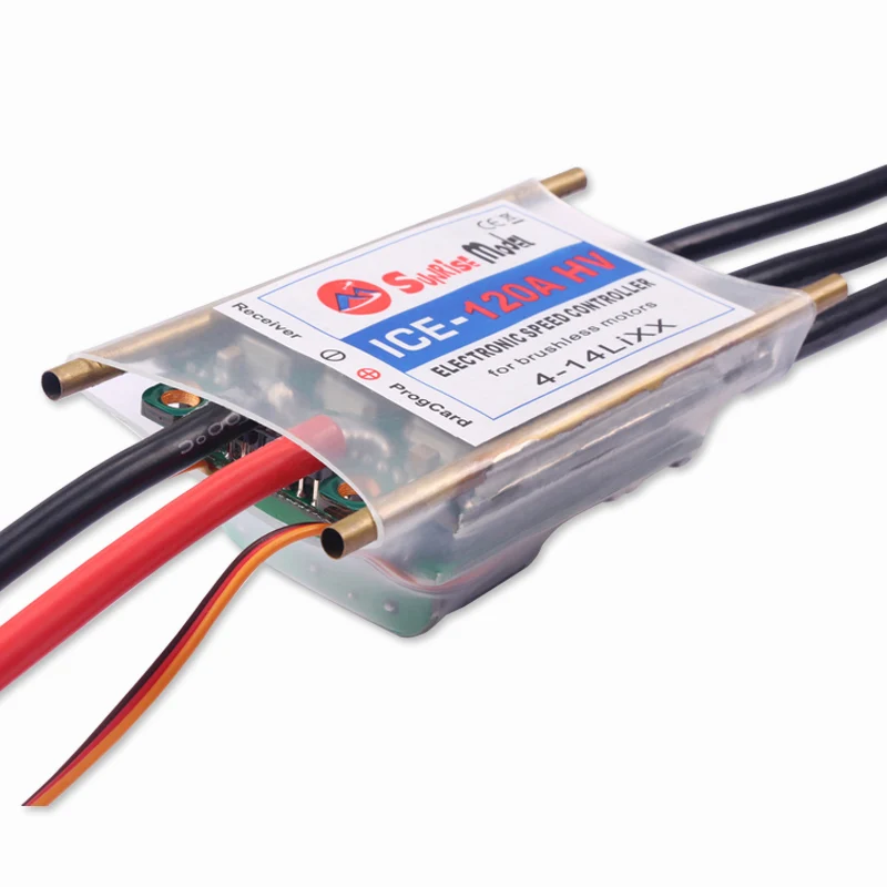 Радиоуправляемая лодка SunriseModel ICE NAVY 80A 100A 120A 150A 180A бесщеточный ESC | Игрушки и хобби