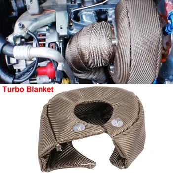 

T3 T4 Car Protection Blanket Heat Shield Barrier Turbocharger Wrap Cover reduces lag increases spool time