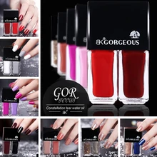 Лак для ногтей BK на водной основе и может быть очищен и вытянут голографические блестки лак для ногтей Набор лаков для ногтей