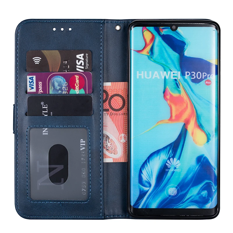 Флип-бумажник на молнии, кожаный чехол для huawei P20 Lite P30 Pro mate 10 20 Lite P Smart Plus Y6 Y7 Prime, флип-чехол с подставкой, Fundas