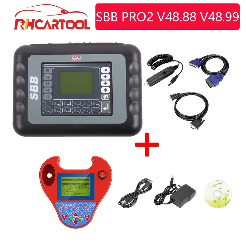 Диагностический инструмент SBB Pro2 V48.88 V48.99 V46.02 v33.02 OBD2 программатор ключей для CHRYSLER