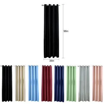 

New Modern Blackout Curtains For Living Room Window Blinds Finished Drapes Window Blackout Curtains For Bedroom Blinds