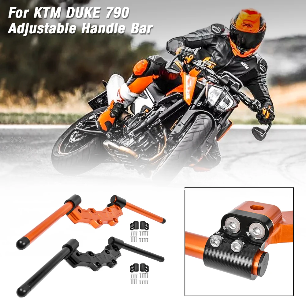 

CNC Aluminum Handguards Brake Clutch Levers Adjustable Handlebar Hand Guards Grips Bar Ends plug For KTM DUKE 790 2018 2019 2020