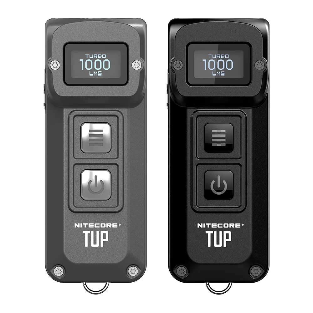 NITECORE TUP USB Перезаряжаемый 1000LM светодиодный революционный Интеллектуальный Карманный светильник фонарь-брелок из нержавеющей стали с батареей