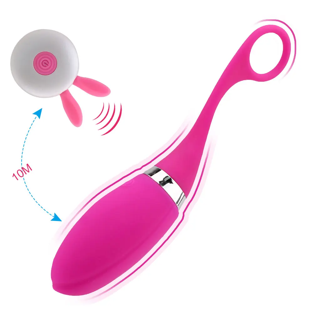 Remote Control Egg Vibrator Wireless Sex Toy For G-spot Stimulate_voghion.com