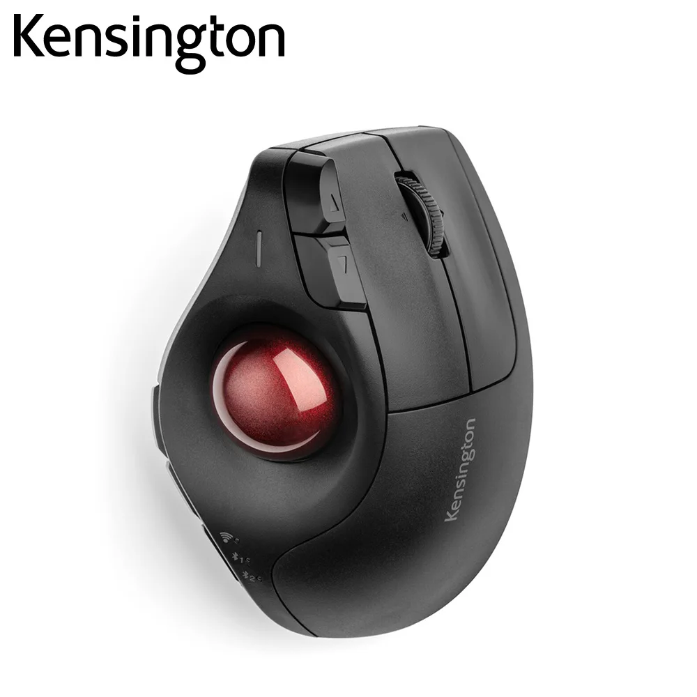 Вертикальная Беспроводная трекбольная мышь Kensington Pro Fit Ergo 2 4 ГГц/Bluetooth *