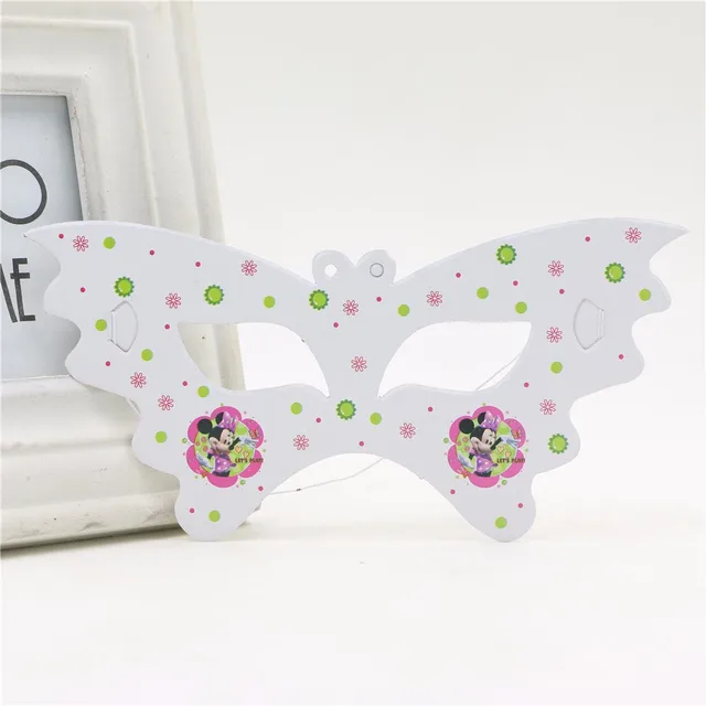 180*108 cm 1pc Minnie Mouse Theme Table Cloth for Kids Happy Birthday Party Decoration Table Cover Event Party Supplies 10pcs Mask