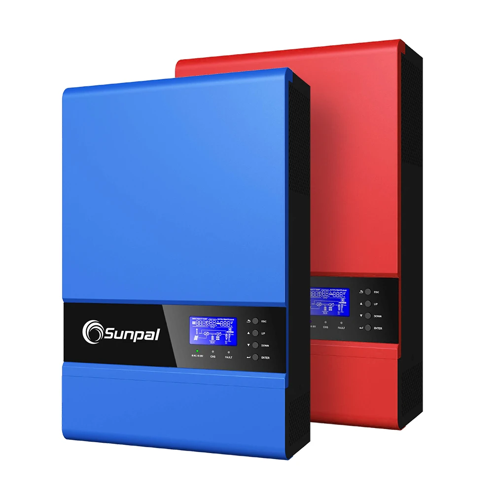

Sunpal 2000W 3000W 4000W 5000W Hybrid Solar Power Inverter With Mppt Charge Controller