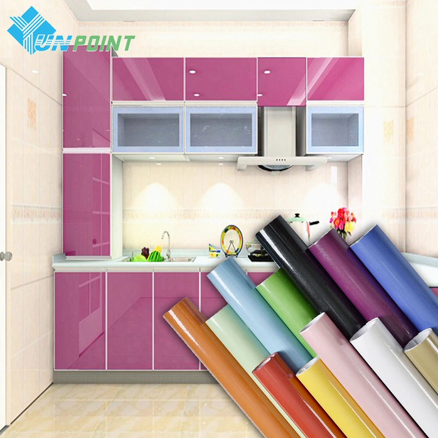 European Self Adhensive Wallpaper Paint Flash PVC Wall Papers Kitchen Cupboard Door Furniture DIY Stickers Vinyl Decorative Film silver damascus european style self adhesive wallpaper bathroom kitchen stove self adhesive paper waterproof pvc vinyl wallpaper