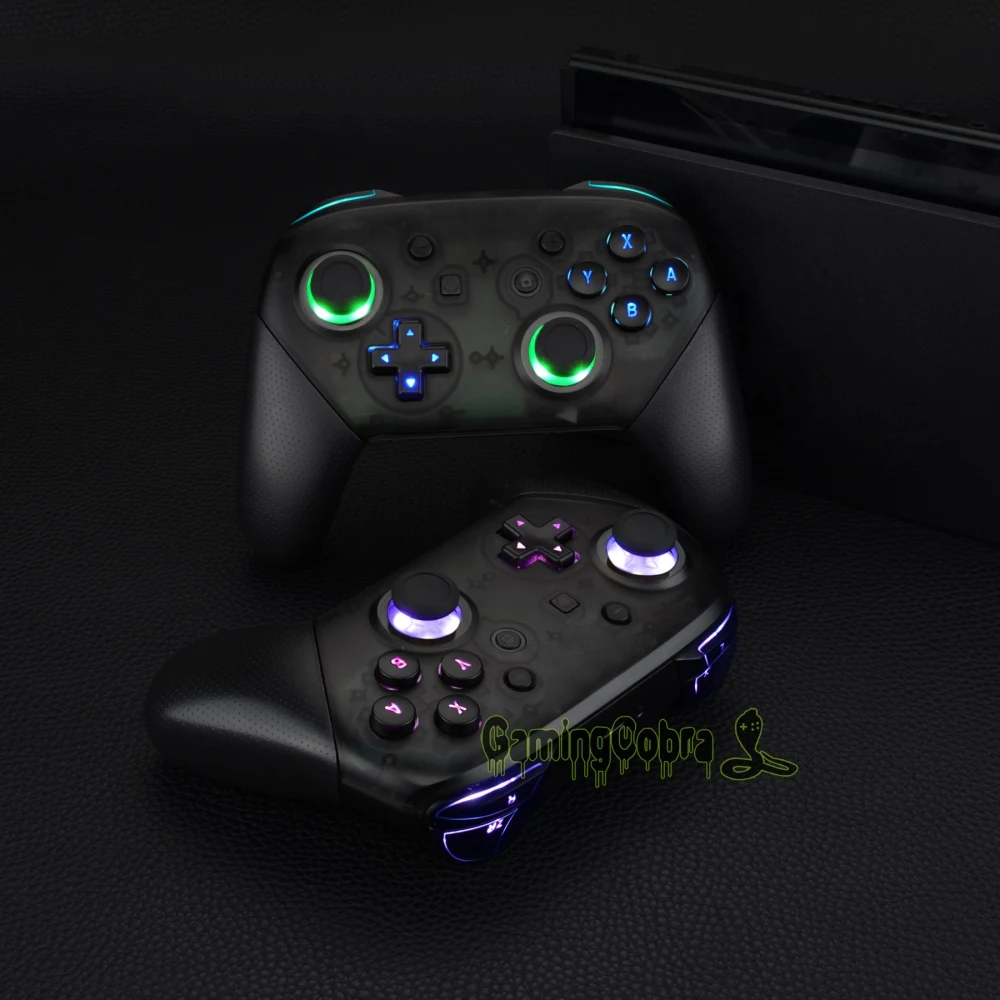 l r clássico símbolo botões dtfs led kit para ns pro controlador