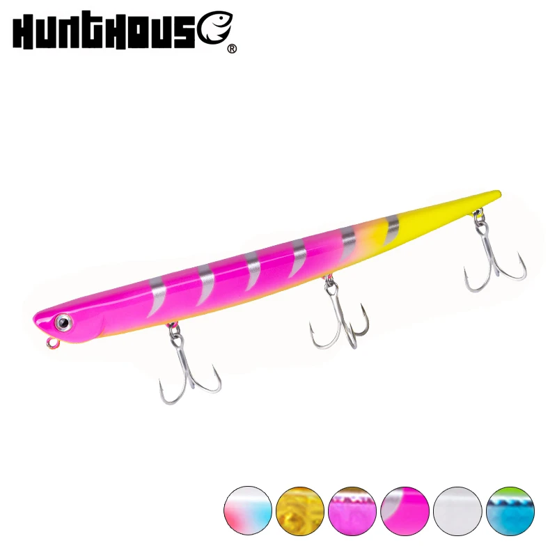 Hunthouse Тонущий Карандаш Рыболовные Приманки жесткая приманка bay ruf manic stickbait приманка длинного литья 99 мм 18,5 г 155 мм 31,5 г морской бас