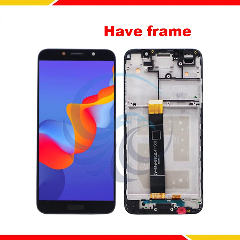 LCD + Frame For Huawei Y5 2018 LCD For Huawei Y5 Pro 2018 Display With Touch Screen Complete Assembly Tested For Y5 Prime 2018