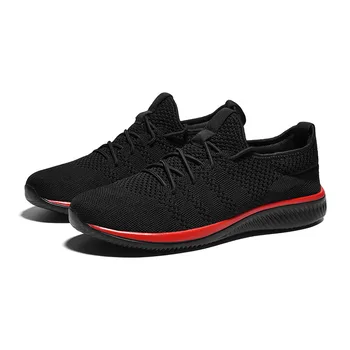 

2019 New Mesh Men Casual Shoes Lac-up Men Flat Shoes Lightweight Comfortable Breathable Walking Sneakers Tenis Feminino Zapatos