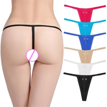 

3pcs/lot Seamless Women's Underpants Hot Sexy T Back Women Simple Micro Mini G-string Underwear Low-Rise Lingerie Thong Panty