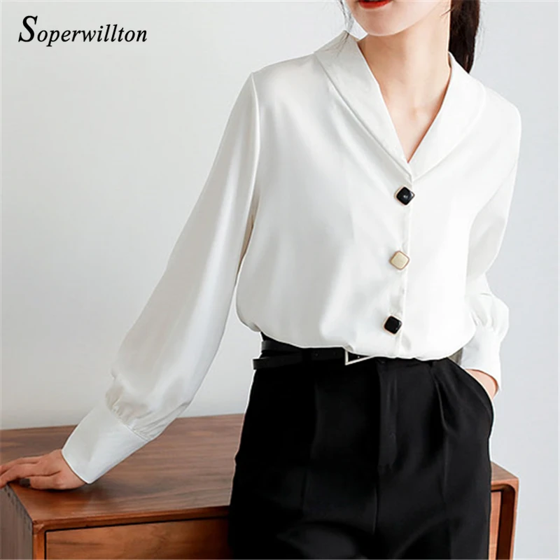 Women Blouses Office wear Femme Blusas 