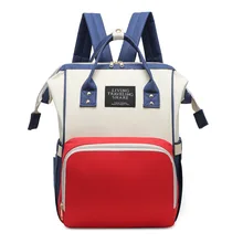 Sac à langer en tissu Oxford 38x25x18CM, pour les soins de bébé, voyage en plein air, sac à dos pour maman, sacoche de maternité multifonction