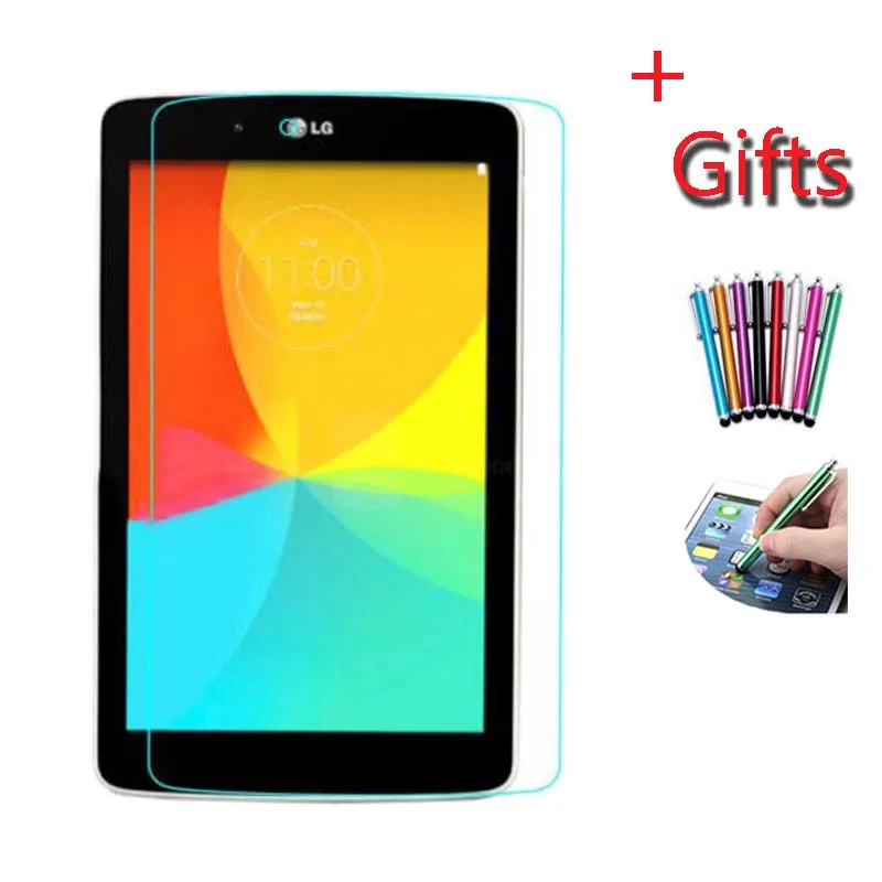 

9H Tempered Glass Film For LG G Pad 7.0 8.0 8.3 10.1 GPad V400 V480 V495 V500 V700 V525 V930 F2 8.0 LK460 Screen Protector film