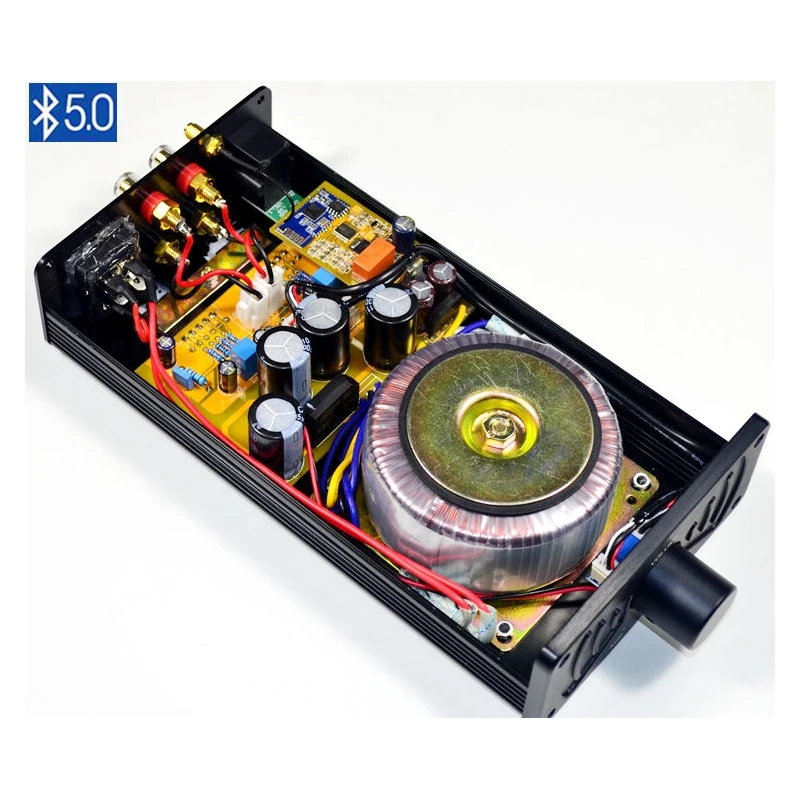 KYYSLB 220V 110V 2*40W 4,2 5,0 Bluetooth усилитель LM3886 HIFI мини HIFI Домашний Настольный аудио усилитель уровня жар двухканальный