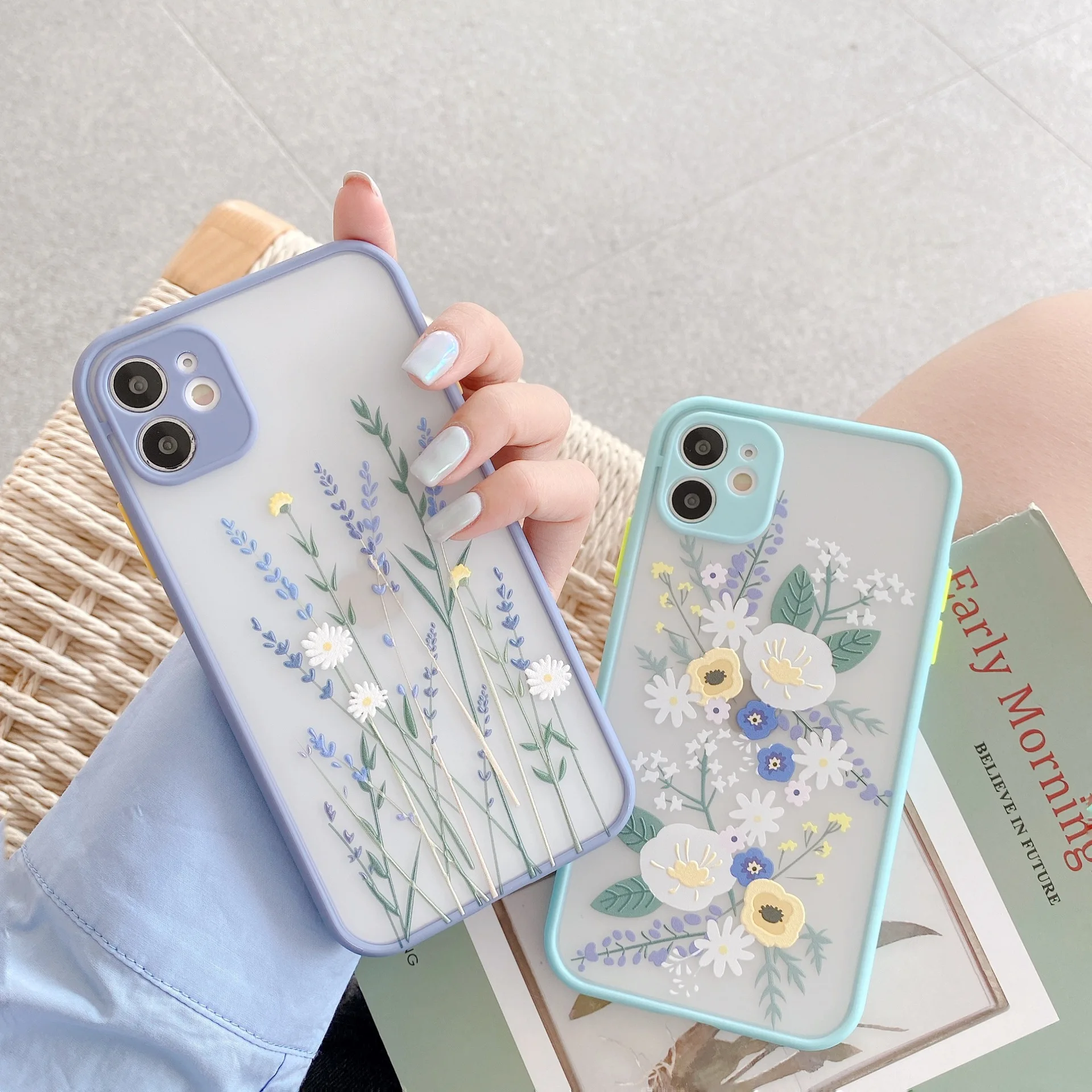 M3C Phone Case For iPhone 11 12 Pro Max Luxury Contrast Color Frame Protective Case For iPhone XS X Max XR 7 8 6 6s Plus SE 2020 M3C Phone Case For iPhone 11 12 Pro Max Luxury Contrast Color Frame Protective Case For iPhone XS X Max XR 7 8 6 6s Plus SE 2020