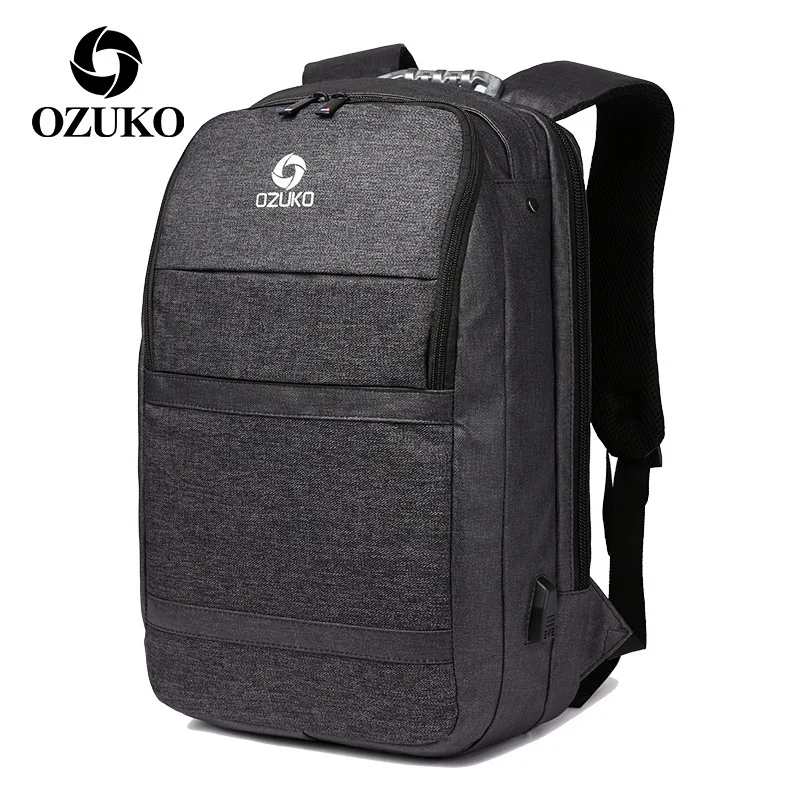 

New Style Origional Business Backpack Waterproof Oxford Cloth Men Backpack USB Charging Multi-functional Computer Backpack