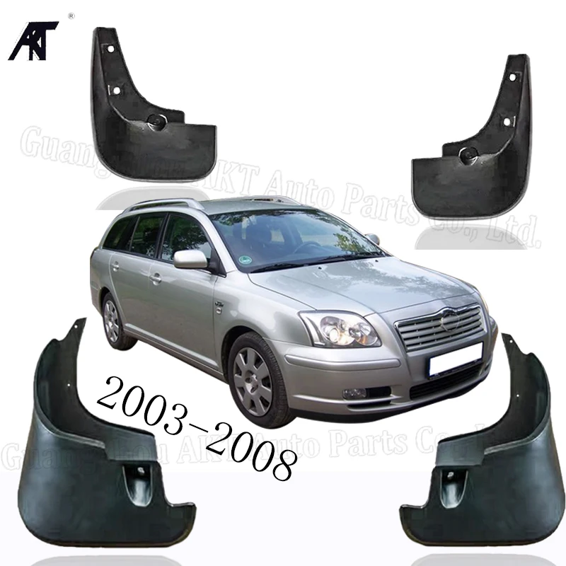 

Mud Flap For toyota Avensis T25 2003-2008 Front Rear Molded Car Mud Flaps Mudflaps Splash Guards Mudguards Fender