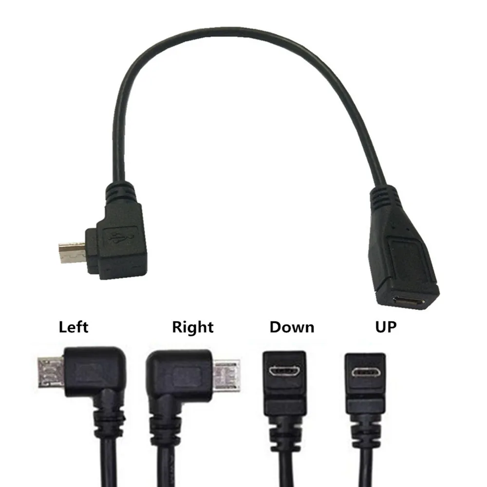 Высококачественный M/F для Micro USB 2 0 Тип B штекер гнездо удлинитель провода зарядный