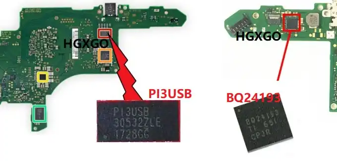 5 ピース ロット任天堂スイッチビデオ電源 Ic P13usb Pi3usbzlex Pi3usb Zlex バッテリ チャージャ Ic チップに Bq ボード Mobile Phone Flex Cables Aliexpress