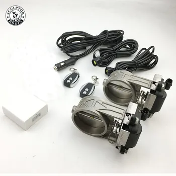 

Electric exhaust valve controller kit with two 2.0 "/ 2.5" / 2.5 "/ 2.75" / 3 "adjustable dual return air downspouts