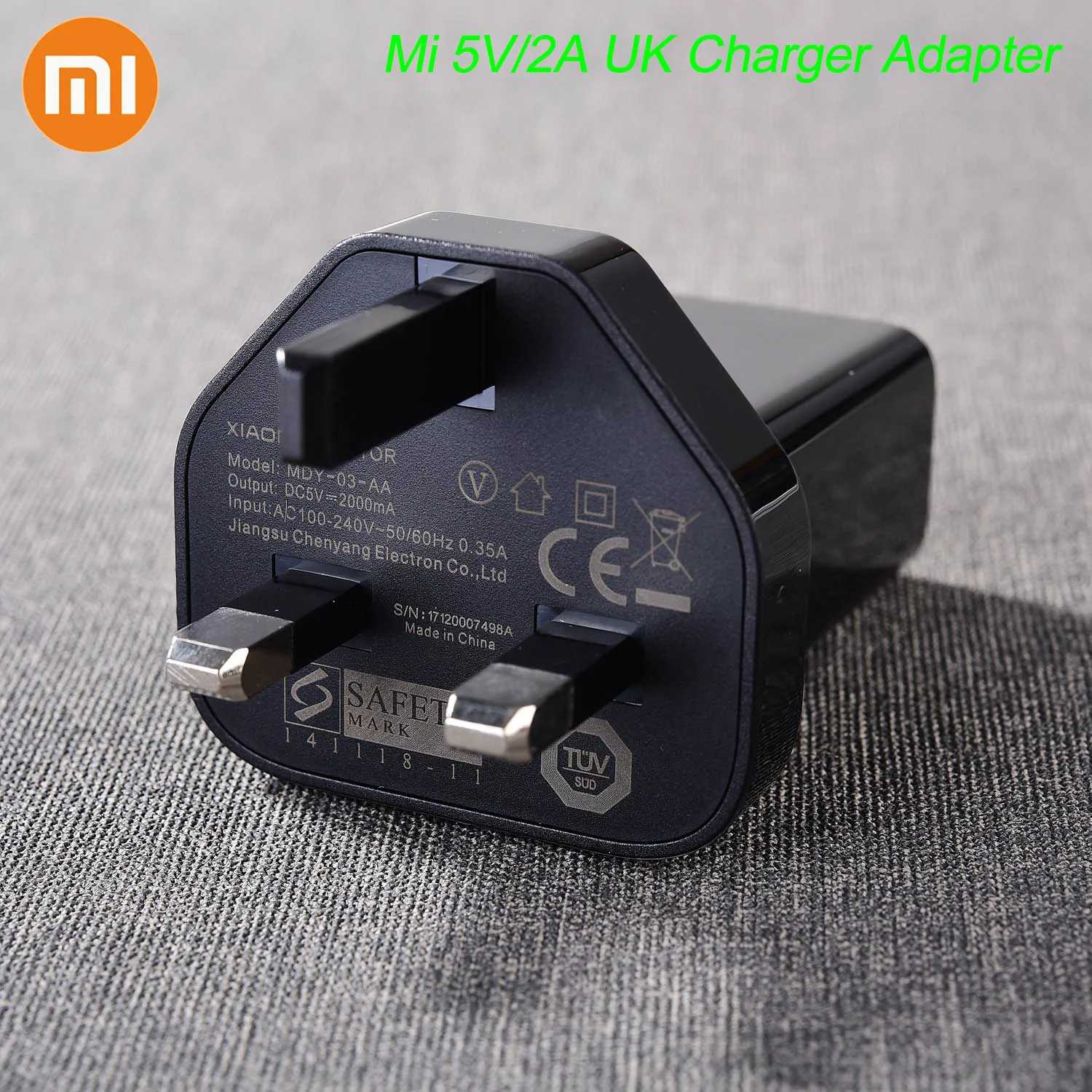 Оригинальное зарядное устройство Xiaomi с USB портом 5 В/2 А Адаптер 120 см кабель Micro для