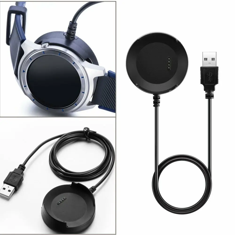 

1 м/3,28 футов USB магнитное зарядное устройство зарядный кабель док-станция сменный шнур для ZTE Quartz ZW10 Android Wear умные часы