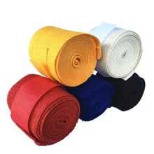 1 рулон, 2,5 м, высококачественный мягкий дышащий боксерский бандаж, практичный Санда, боевой бандаж, ремешок на руку, ширина 5 см, защитная упаковка