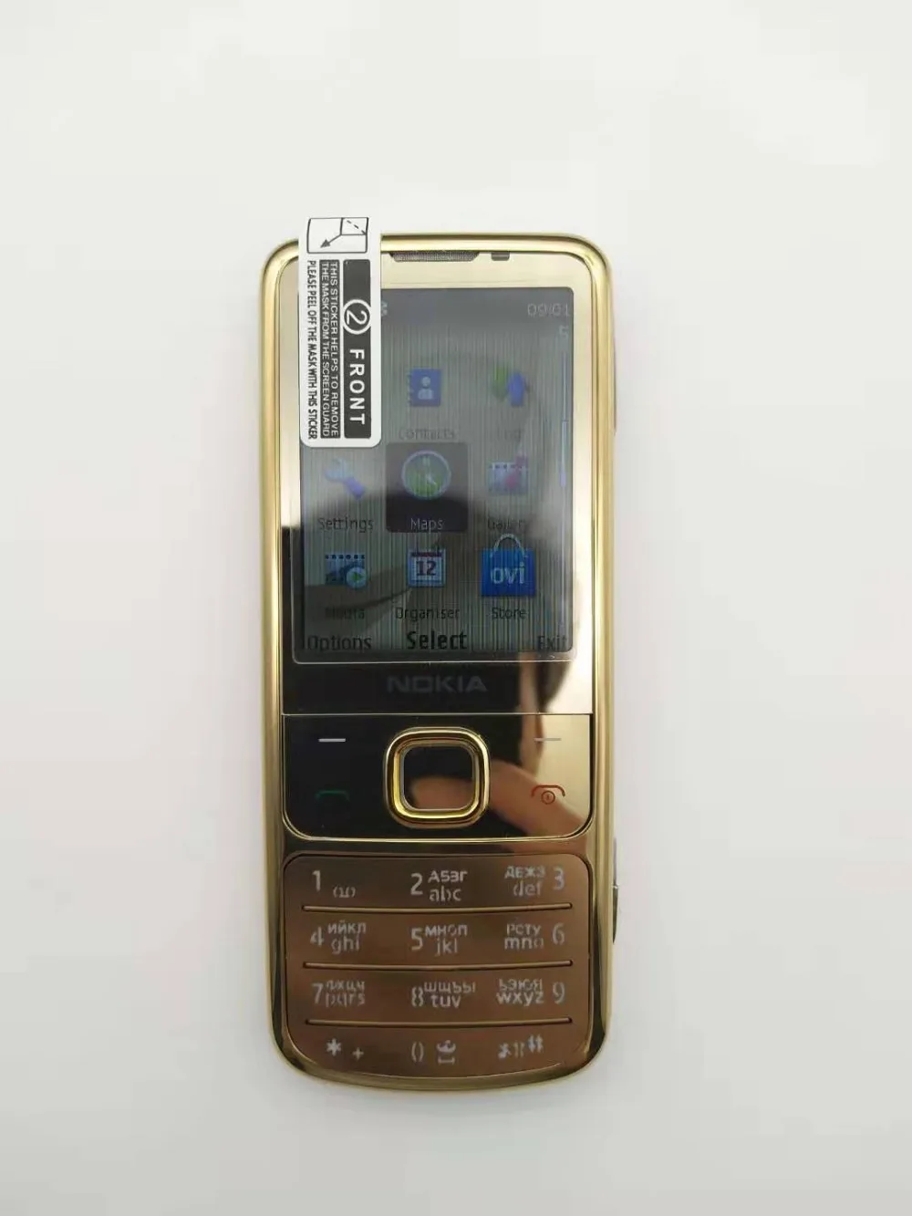 Разблокированный Nokia 6700 классический мобильный телефон gps 5MP 6700c английская/Русская/арабская клавиатура Поддержка