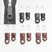 5 Pçs/set Substituição Tags Zíper Zip Fixer Fixer para Roupa Preta Com Zíper Puxar para o Saco de Viagem Mala Roupas Tenda Mochila