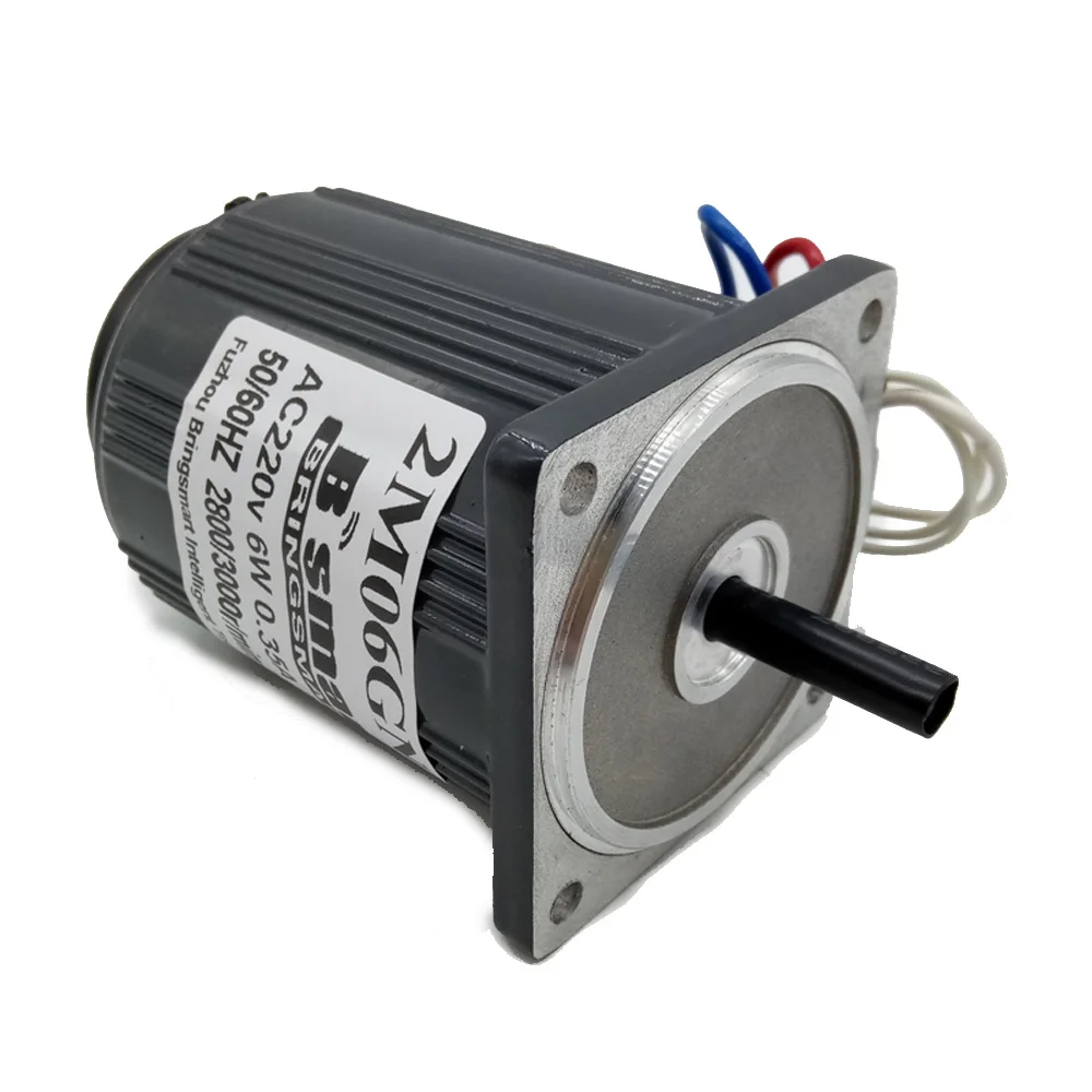 High Speed AC Motor 220V Control Speed Single Phase Motor 1400RPM/2800RPM CW/CCW With speed Controller For AC